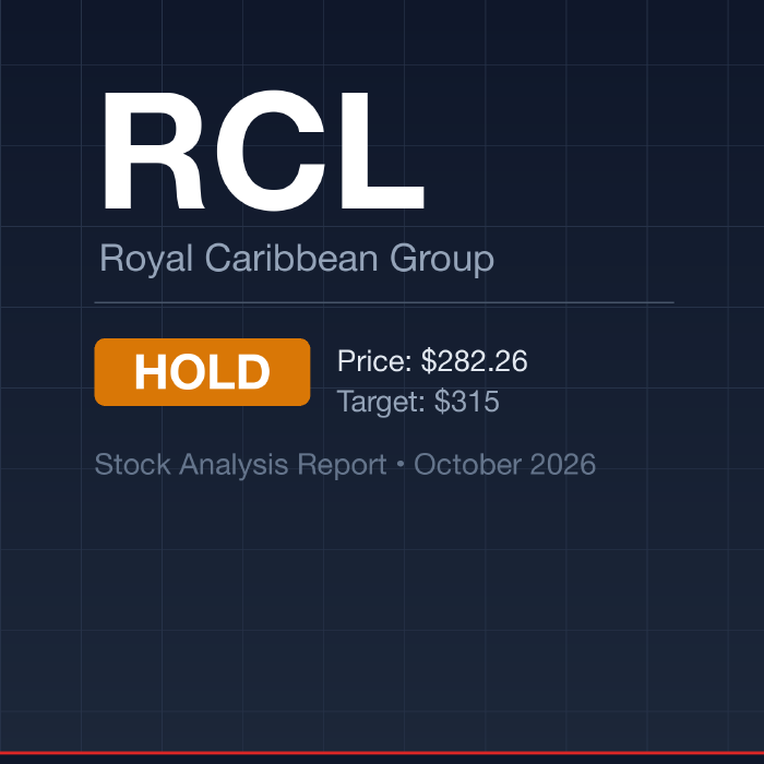 RCL Stock Analysis: Royal Caribbean Hold | $315 Target