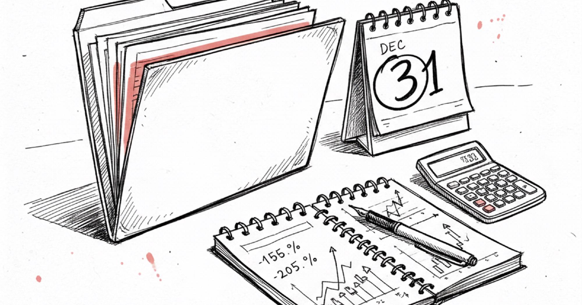 Illustration showing Section 1256 contracts tax treatment with 60/40 split between long-term and short-term capital gains