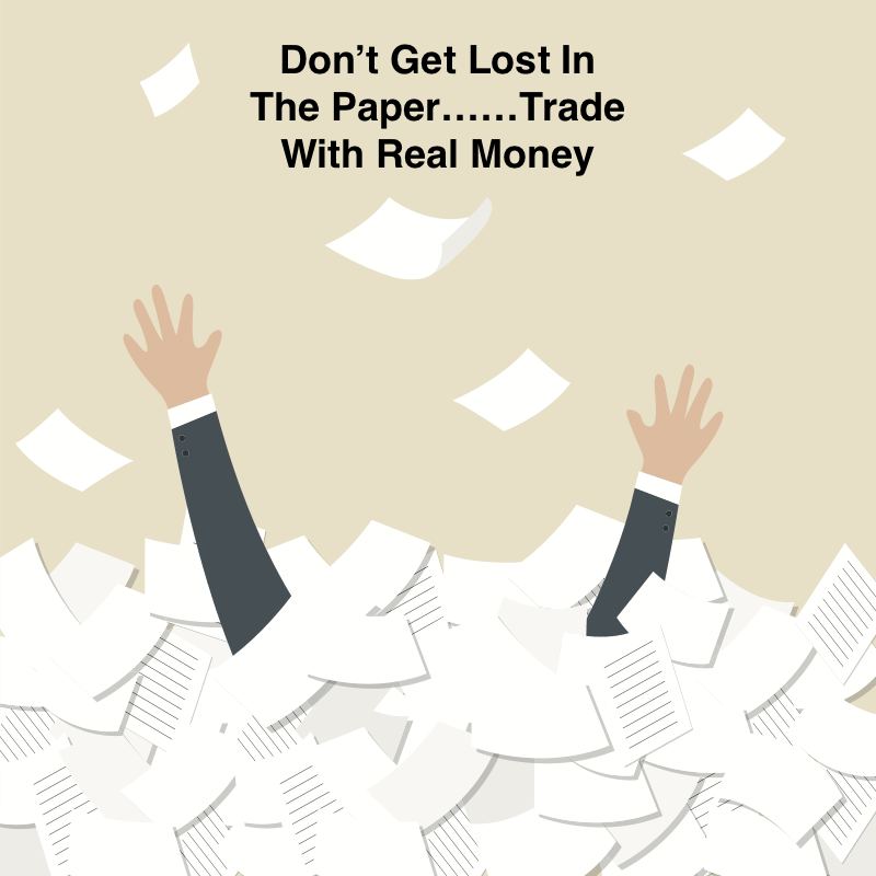 Use Real Money When Paper Trading Options Use Real Money When Paper Trading Options